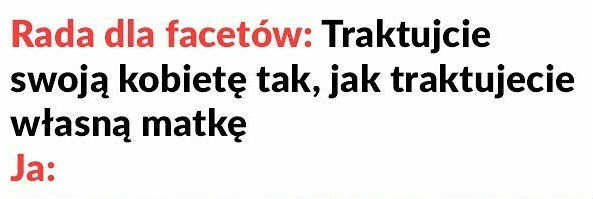 Ja bym tak nie mógł