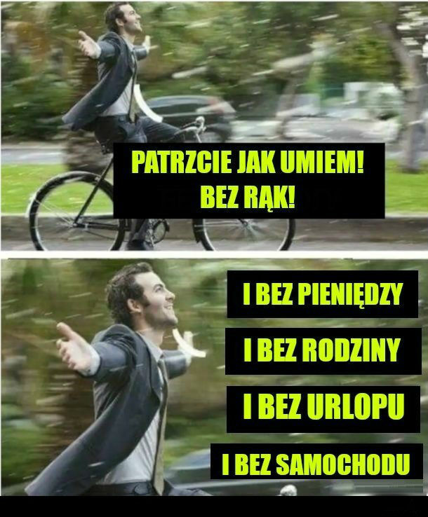 Czym się tu przejmować?