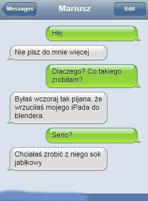 Ja bym się chyba załamał