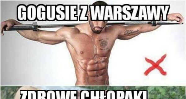 Gogusie z Warszawy vs zdrowe chłopaki z Podlasia