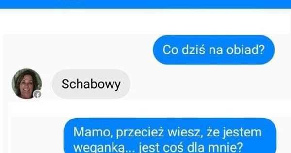 Obiad dla weganki :D 