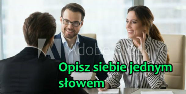 Opisał siebie jednym słowem. Epickim słowem :D