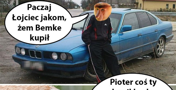 Pjoter i beemka :D