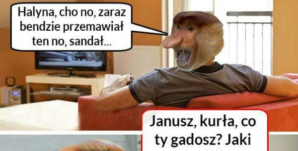 Przemówienie sandała, znaczy trampka :D