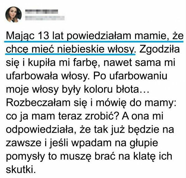 Warto słuchać mamy