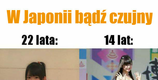 W Japonii bądź czujny. Oto dowód :O