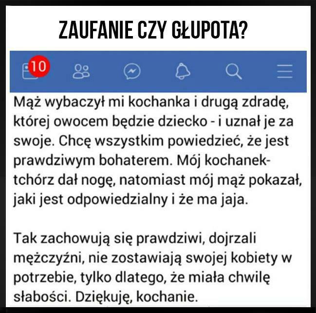 Chwila słabości?