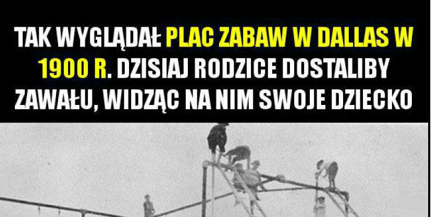 Dawny plac zabaw. Odważylibyście się?
