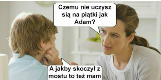 Epicka i jakże prosta riposta :D