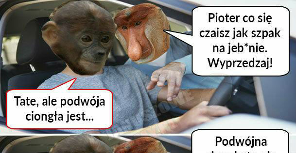 Kodeks drogowy według Janusza :D