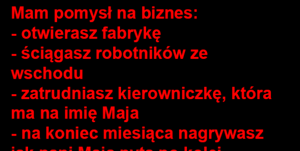 Epicki pomysł na biznes :D