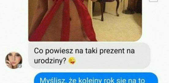Prezent urodzinowy