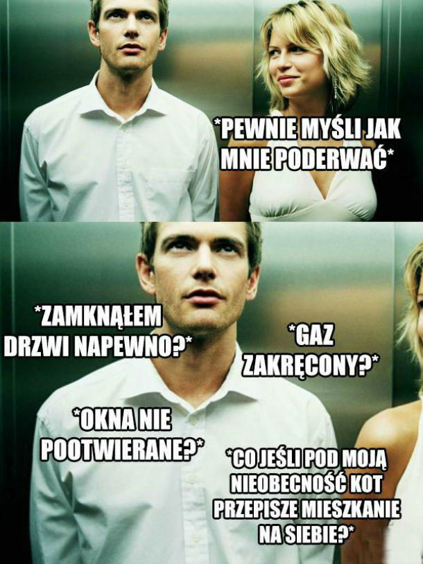Tymczasem w głowie mężczyzny... :P