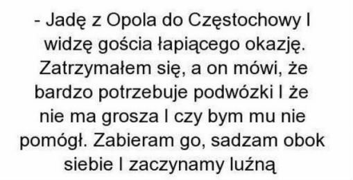 Uważaj kogo podwozisz :D