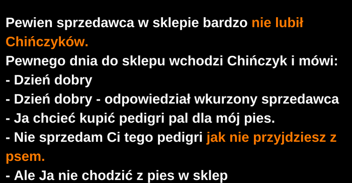 Zemsta Chińczyka :D