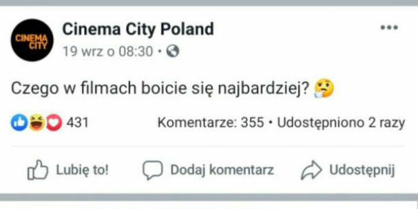Strach ma wielkie oczy