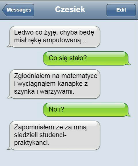 Trzeba uważać w życiu