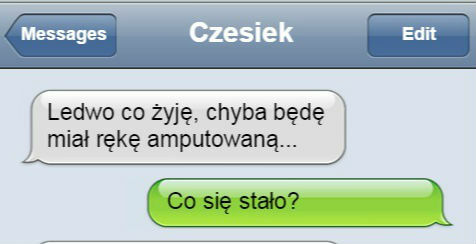 Trzeba uważać w życiu