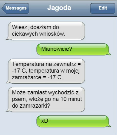Trzeba umieć wyciągać wnioski