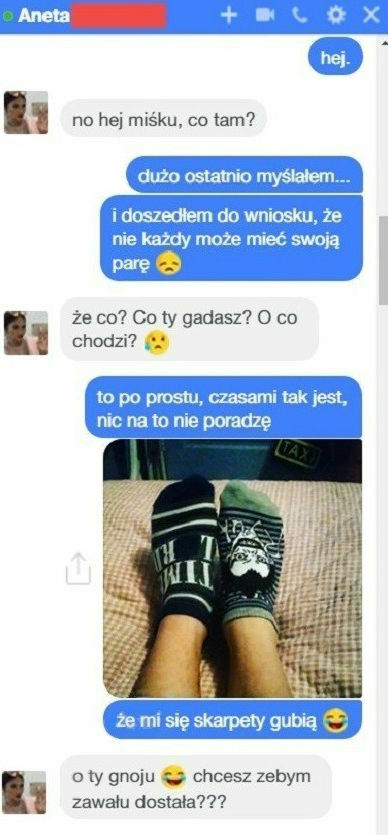 Faceci potrafią wyprowadzić z równowagi