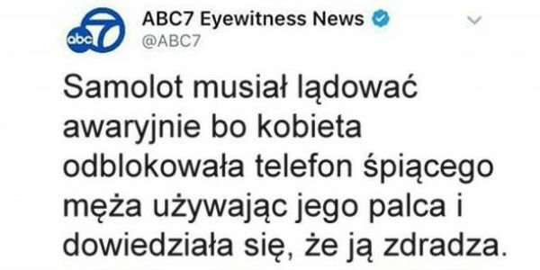 Awantura w samolocie
