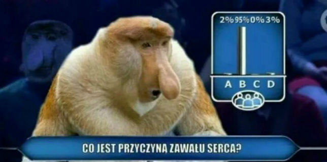 Nie trudno o zawał serca