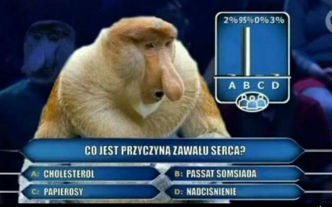 Nie trudno o zawał serca