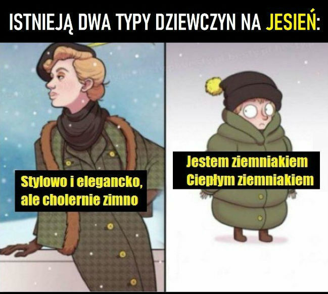 Kiedy za oknem jesień