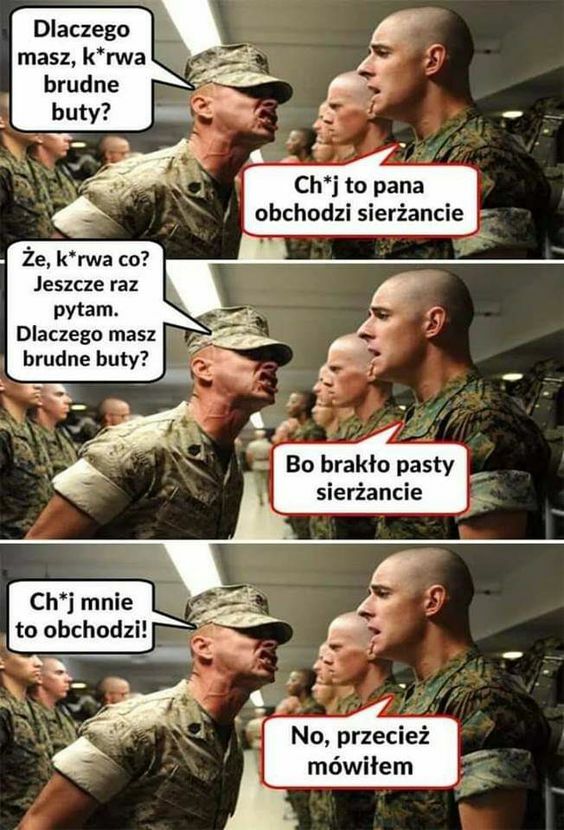 Brudne buty w wojsku