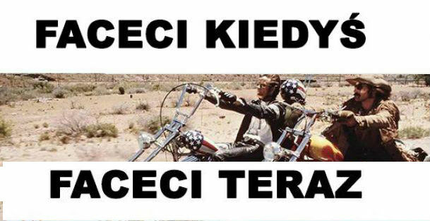 Faceci kiedyś i dziś