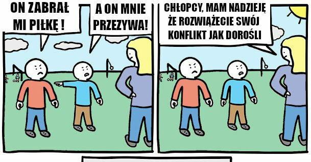 Tak dorośli rozwiązują konflikty