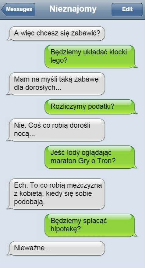 Rozmowa z nieznajomym