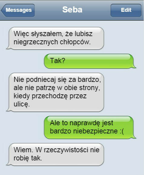 To bardzo niebezpieczne
