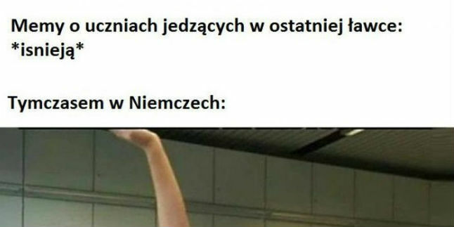 Ostatnia ławka w szkole