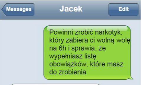 Narkotyki to zło