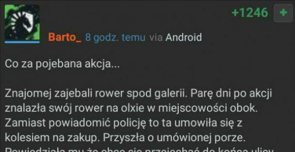 Błyskawiczna karma :D