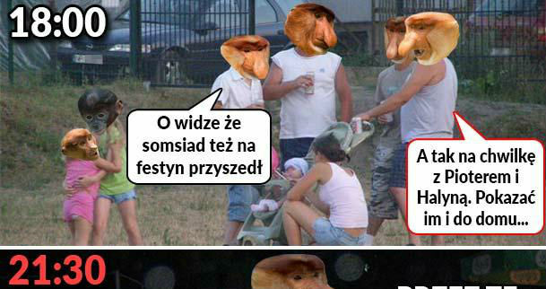 Janusz na festynie