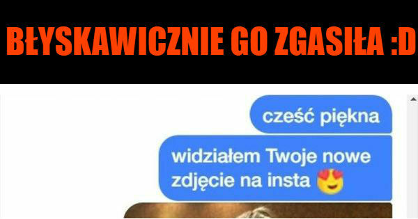 Nieudany podryw :D