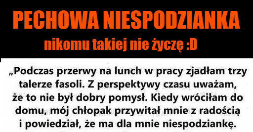 Pechowa niespodzianka