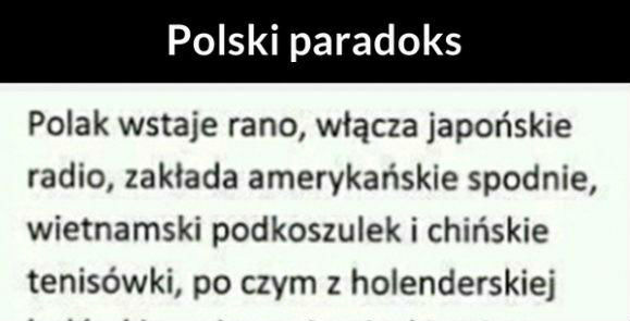 Polski paradoks