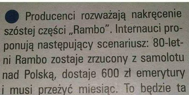 Rambo w Polsce
