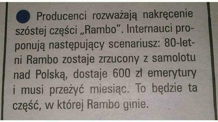 Rambo w Polsce