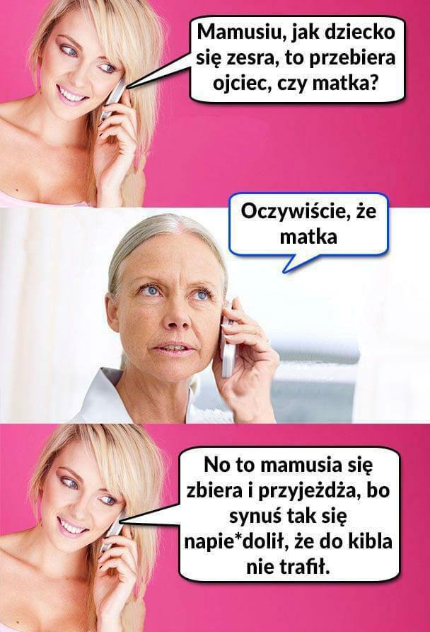 Ważne pytanie do teściowej :D