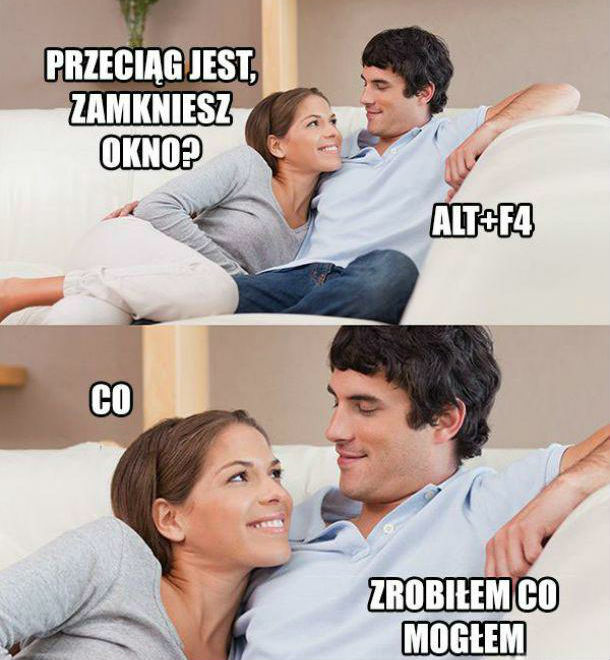 Zamkniesz okno?
