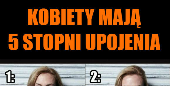 5 stopni upojenia