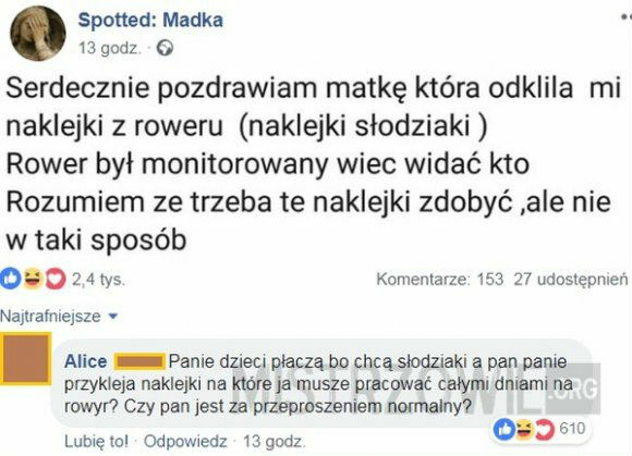 Walka o słodziaki