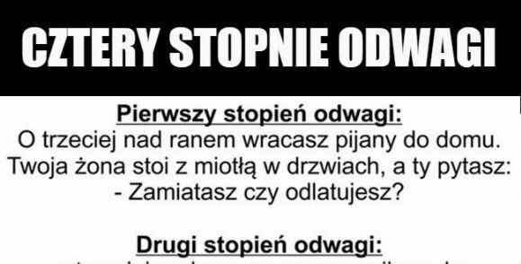 Cztery stopnie odwagi