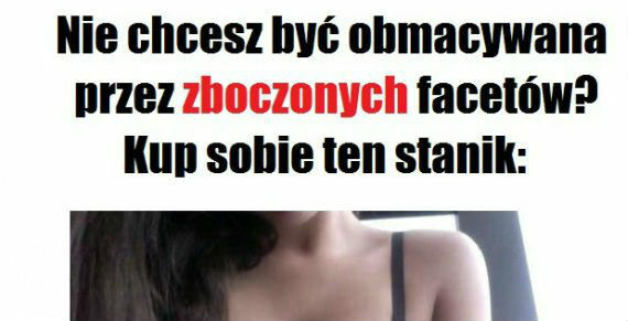 Stanik niczym zbroja :D