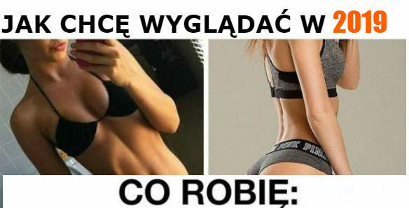 Jak chcę wyglądać vs co robię