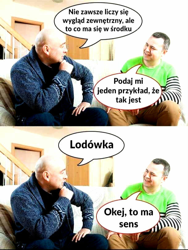 Liczy się to, co w środku